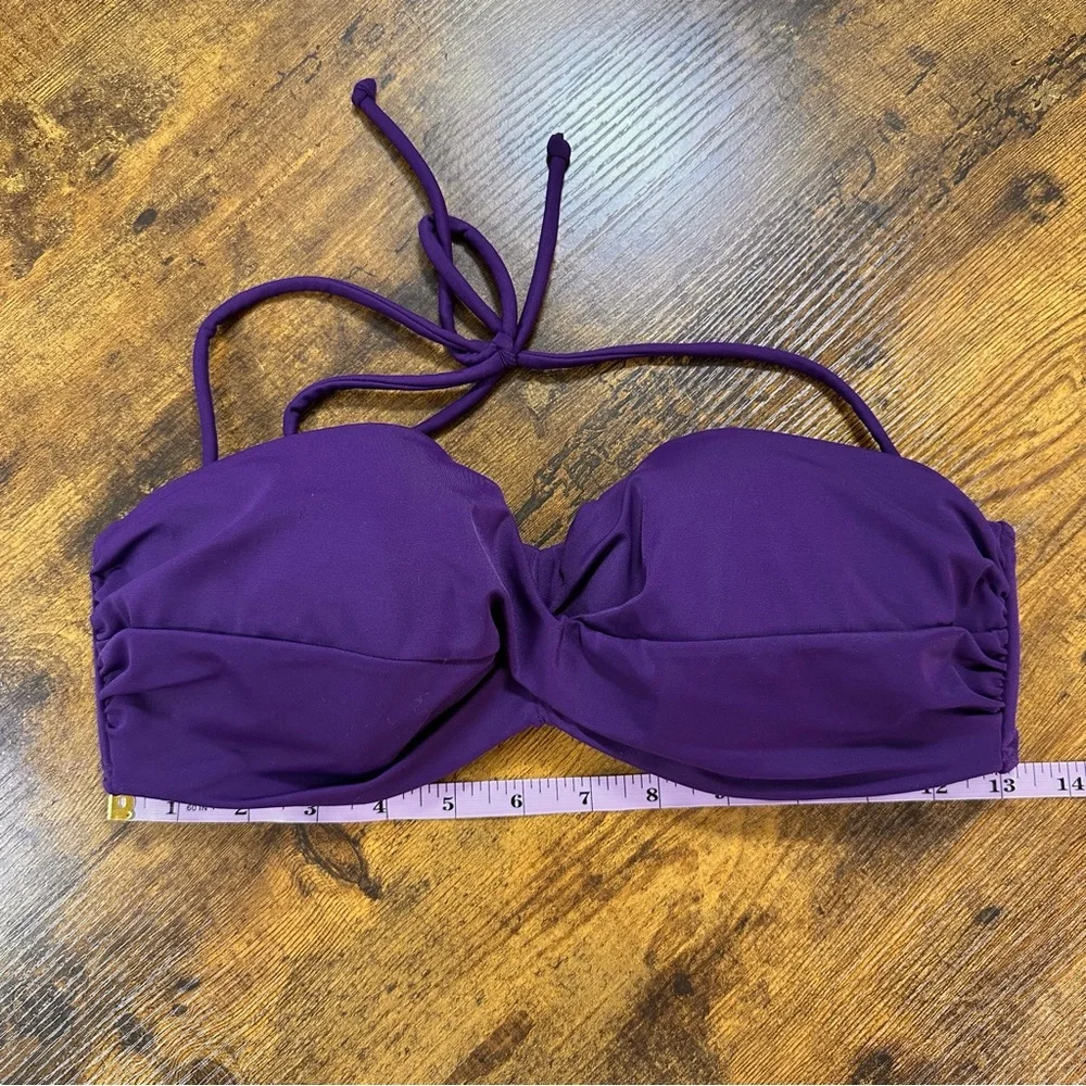 Victoria's Secret Very Sexy Bandeau Twist Bikini Top, Eggplant Purple, 34D
